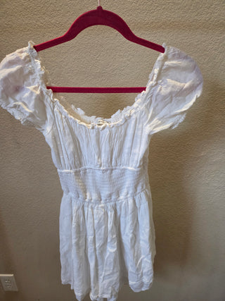 Hollister White Romper (XS)