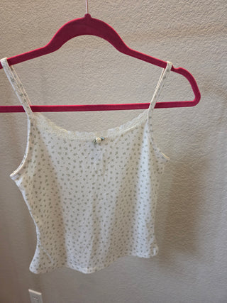 Floral Cami Tank Top (M)