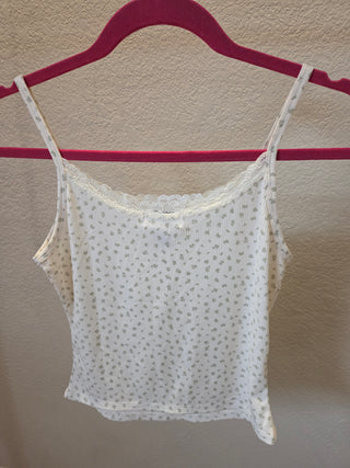 Floral Cami Tank Top (M)