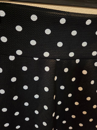 LuLaRoe Black&White Polka Dot Skirt (XS)