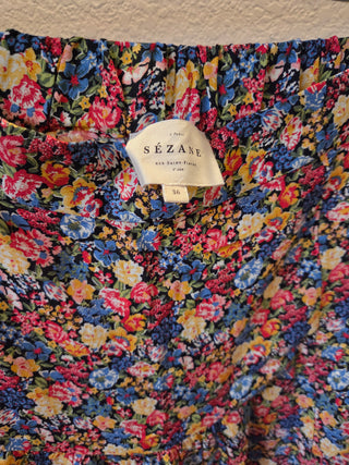 S`ezane Floral Midi Skirt (36/US-4)
