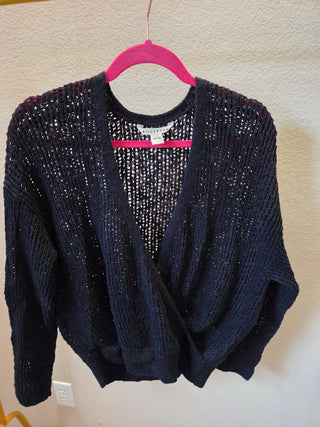 Billabong Black Wrap Sweater (M)