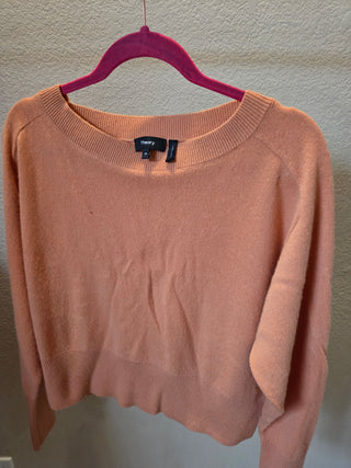 Theory Peach Cashmere Sweater (M)