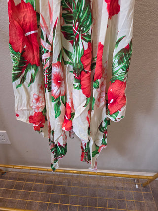 Floral Hawaiian Tube Dress (S)