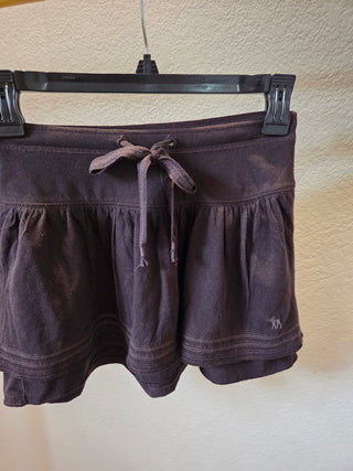 Vtg. Abercrombie Kids Brown Skirt (G-M)