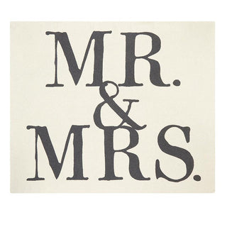THROW - MR & MRS.              RSV