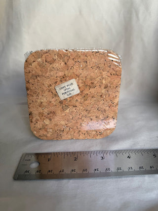 Cork Coaster Set of 6 (LZD - RSV)