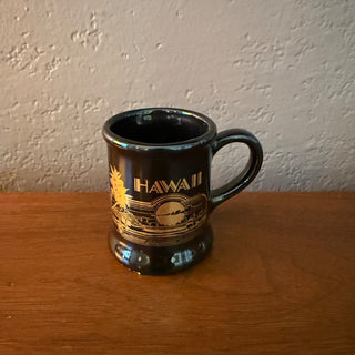 Hawaii Black & Gold Mini Mug|113945