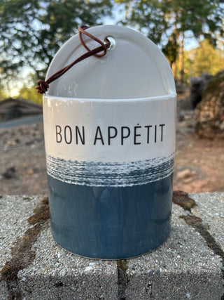 byDesign Entrtaining Crock by Demdaco Wall Pocket “Bon Appétit"