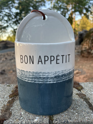 byDesign Entrtaining Crock by Demdaco Wall Pocket “Bon Appétit"