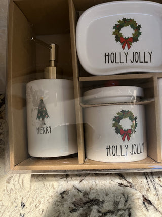 4 Piece Ceramic Bathroom Set RCD|128883