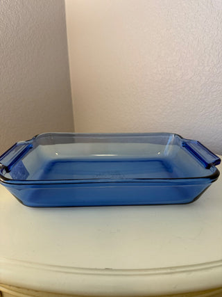 Vintage Anchor blue 8x11 RCD