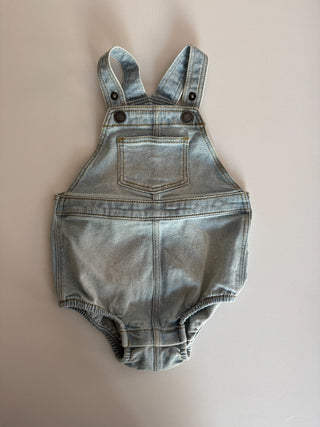 12M - Denim Overall Onesie - Little Co. by Lauren Conrad RSV|77171