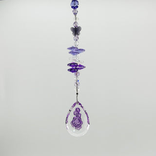 Purple Rose Suncatcher|76262
