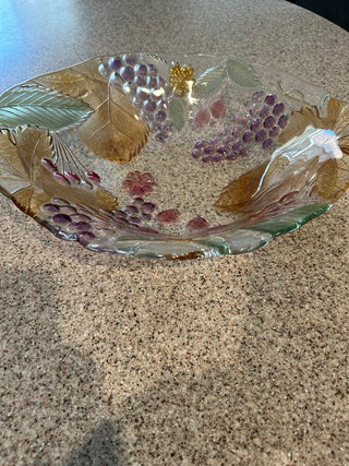 Mikasa Savoir Vivre crystal cornucopia serving bowl|94204