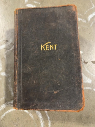 Antique Leather Book: Kent’s Mechanical Engineers’ Handbook 1923