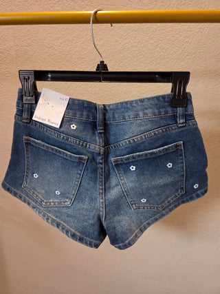 NWT- Indigo Jean Shorts (Size 0)