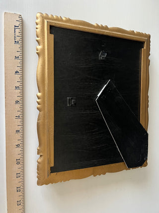 Vintage gold wood ornate frame RSV|105662