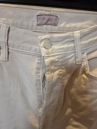 MOTHER Cream Straight Jeans (25)