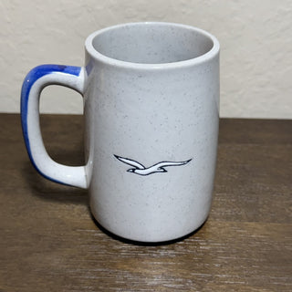 Vintage Speckled Stoneware Seagull Mug MTS|90077
