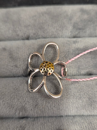 Flower Stainless Steel Ring