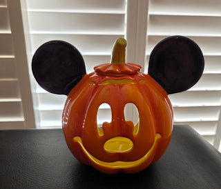 Mickey mouse halloween candle holder