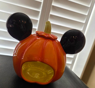 Mickey mouse halloween candle holder