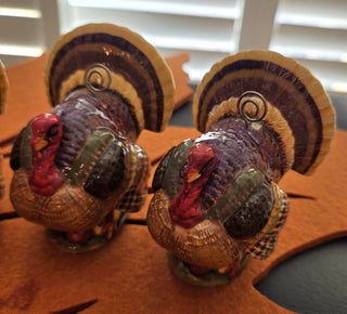 Turkey placecard holder