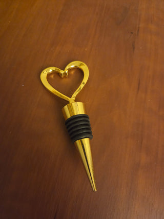 Heart Wine Bottle Stopper-NEW