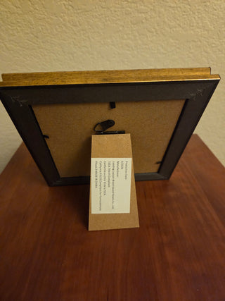 Square Gold Ornate Frame - Wife