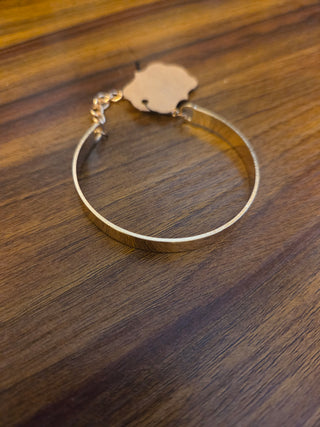 Gold Bangle Bracelet