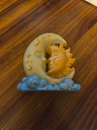 Resin Sun & Moon Decor