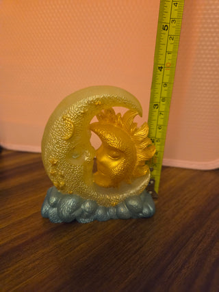 Resin Sun & Moon Decor
