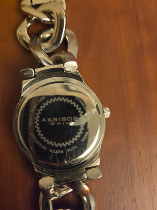 Akribos XXIV Women's Silver Watch