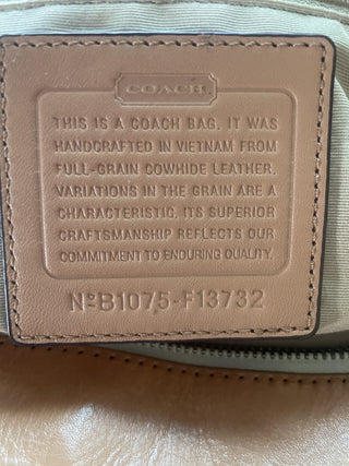 Vintage White COACH Purse -RSV|95419