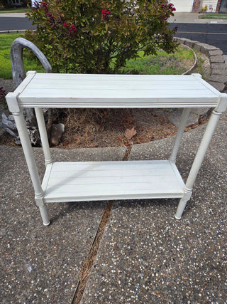 Rustic Wooden Console Table