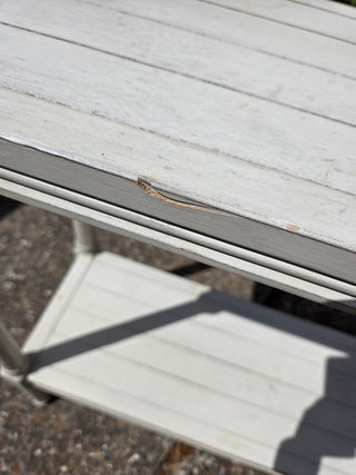 Rustic Wooden Console Table
