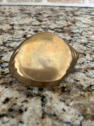 Brass Shell Paperweight/Figurine   MTS|116330