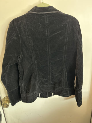 12F cAbi Dark Academia Velvet Blazer L MTS|65168