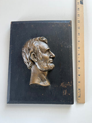 Bronze Abraham Lincoln mounted bust|74509