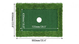 1 Golf practice mat and golf holder & balls #47 VV MTS|97170