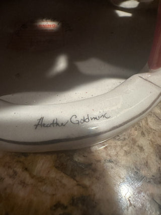 Blue Sky Clayworks Goldmic Halloween Dog Trick or Treat Tealight Candle holder #63 VV MTS|117755