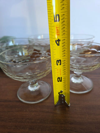 Vtg. Glass Custard Dishes (Set of 5)