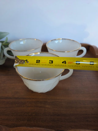 Vtg. Fire King Milk Glass Teacup (1)