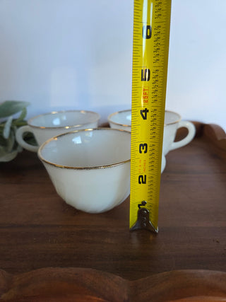 Vtg. Fire King Milk Glass Teacup (1)