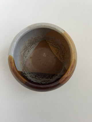 Vintage handmade pottery bowl