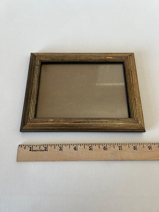 Aged gold 5x7 picture frame|67705