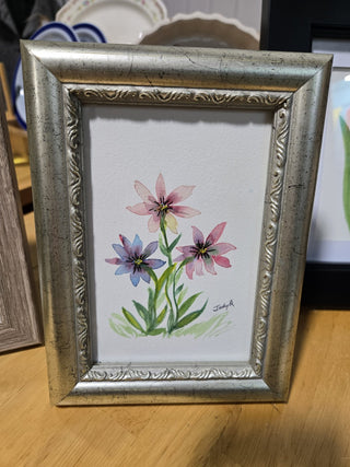"Sweet Flowers" watercolor by JudyQ - RCD