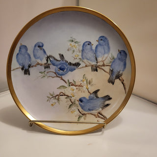 Vintage Plate Hand painted Riffraff Works RSV|133574