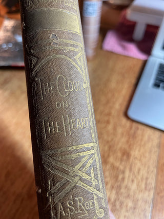 Antique "The Cloud on the Heart" Book 1868